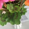 Bouquet Artificial Peony flower Flore White Silk Fake Orchid Flower DIY Wedding Back Road Home Desk Vase Accessories Faux Flores