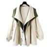 Cappotto Trench Medio e Lungo in Vita Nuova Versione Coreana Nuovo Cappotto Casual da Donna Primavera e Autunno