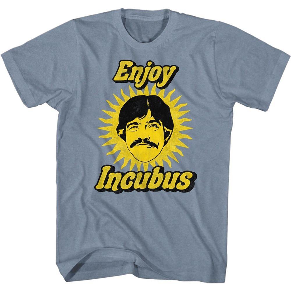 Incubus Enjoy Inubus Indigo Heather Music T-shirt Tops Tees Men's Women's Unisex