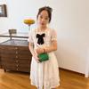 Fashionable New Chain Strap Kids Bag Versatile Solid Color Crossbody For Boys And Girls