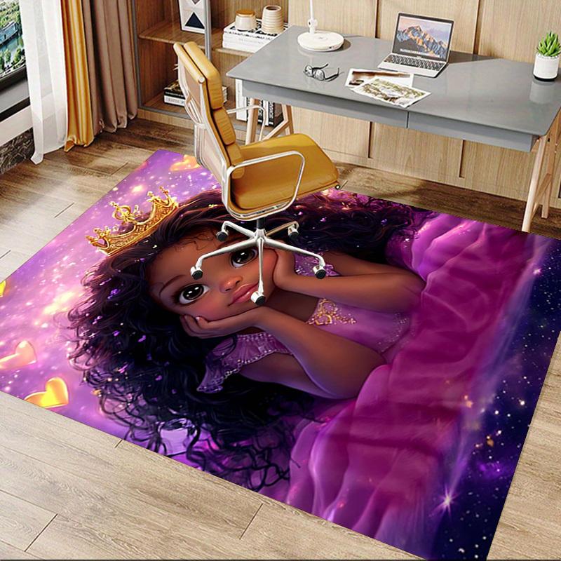 1PC Princess Extra Large Non-Slip Floor carpet, Office, family, bedroom, Studio - Large Area RugJ0416