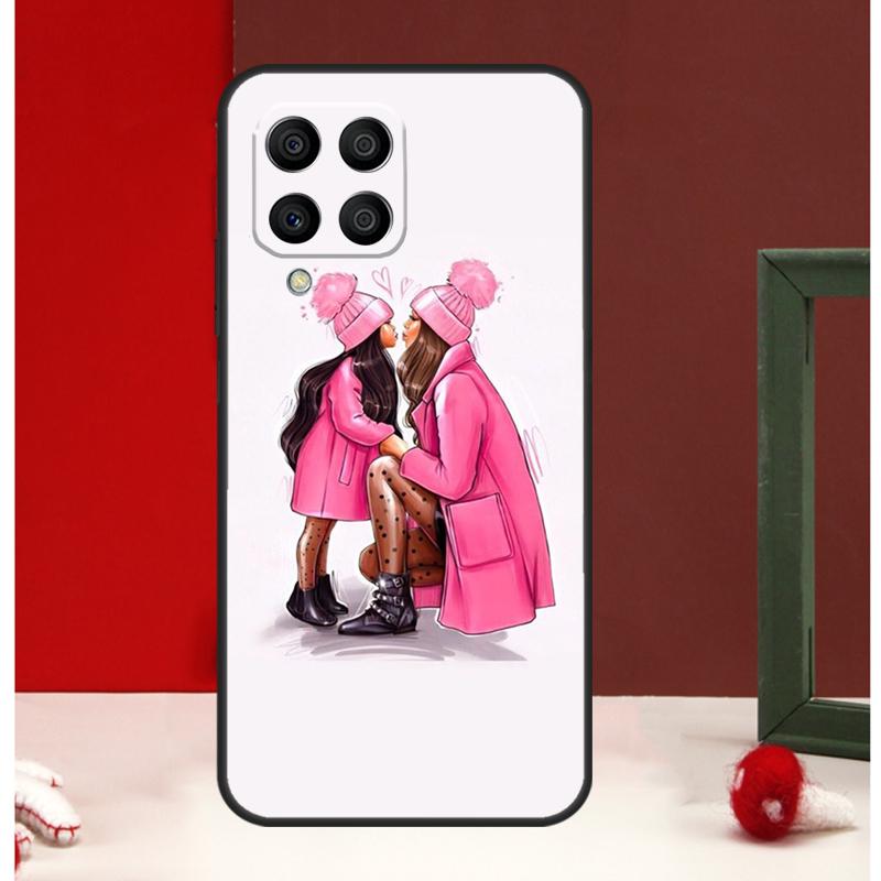 Baby Mama Dochter Meisje Zoon Papa Hoesje Voor Samsung Galaxy M12 M32 M52 M06 M16 M36 M56 M33 M15 M55 M31 M13 M14 M53 M35 M34 M54
