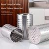 Stainless Steel Chopstick & Cutlery Holder with Draining Holes
