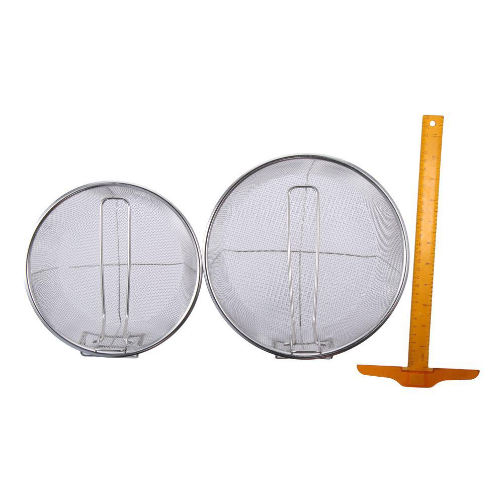 Stainless Steel Fryer Basket Detachable Fryer Strainer Practical Deep Fry Basket  Cooking