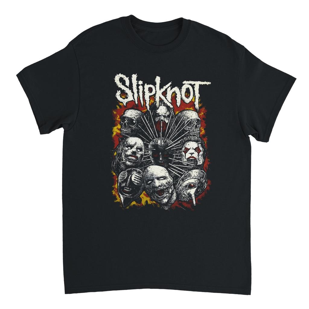 Slipknot Graphic Tee Retro Pop Art Metal Rock Band Shirt