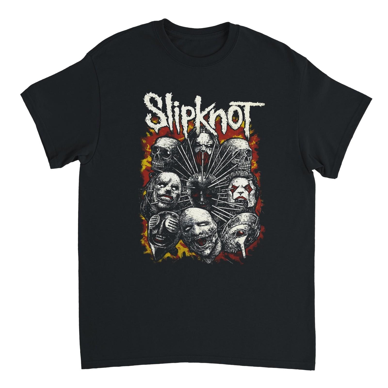 Slipknot Graphic Tee Retro Pop Art Metal Rock Band Shirt M