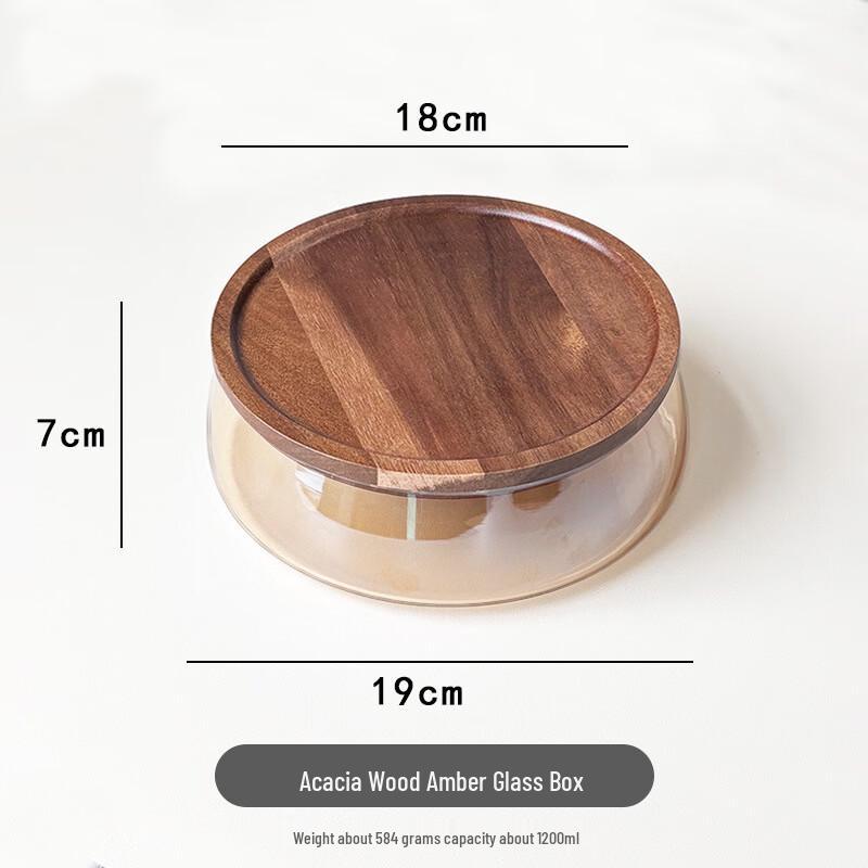 Amber Glass Fruit & Candy Plate