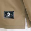 GOXO Logo Long Sleeve Two Pocket Beige
