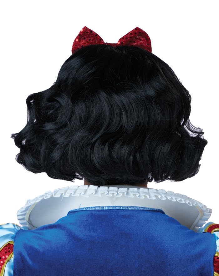 California Costumes Halloween Snow White Costume Wig, Adult, Black, One Size, 7024-050