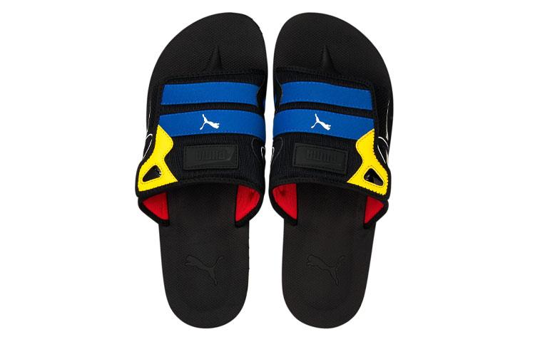 Puma Mirage Mox Sandal 'Black Poppy Red' 375630-02