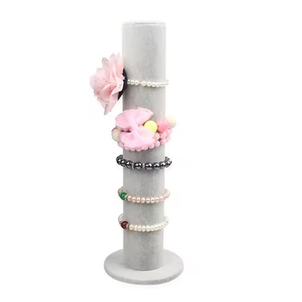 Multifunctional Bracelet Watch Chain Organizer Cylindrical Shape Headband Hairband Display Stand