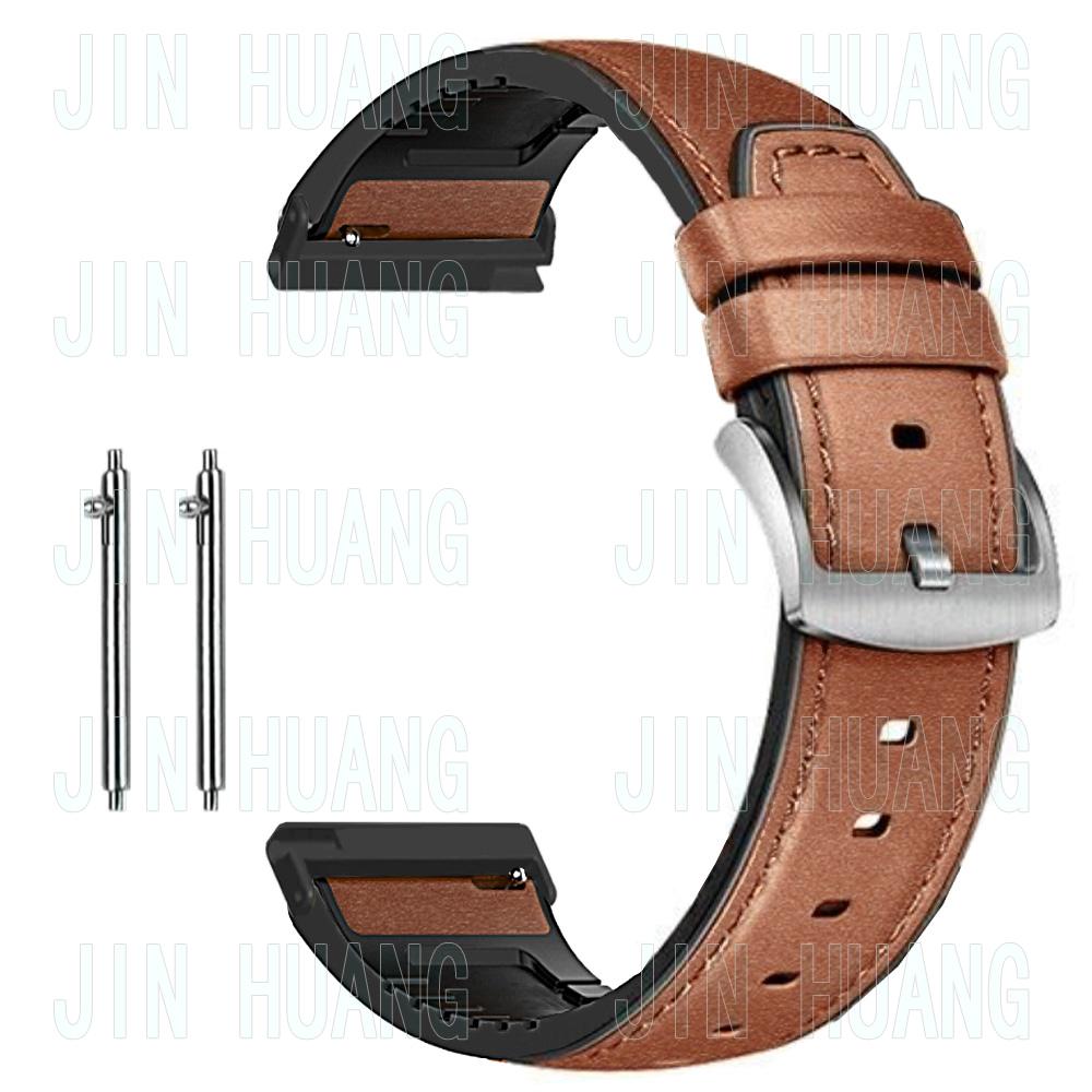 

Ремешок 24 мм для Suunto 7 9 baro D5 кожаный силиконовый ремешок для часов для Spartan Sport Wrist HR baro/Traverse Alpha Замена браслета ремешка suunto 24mm светло-коричневого