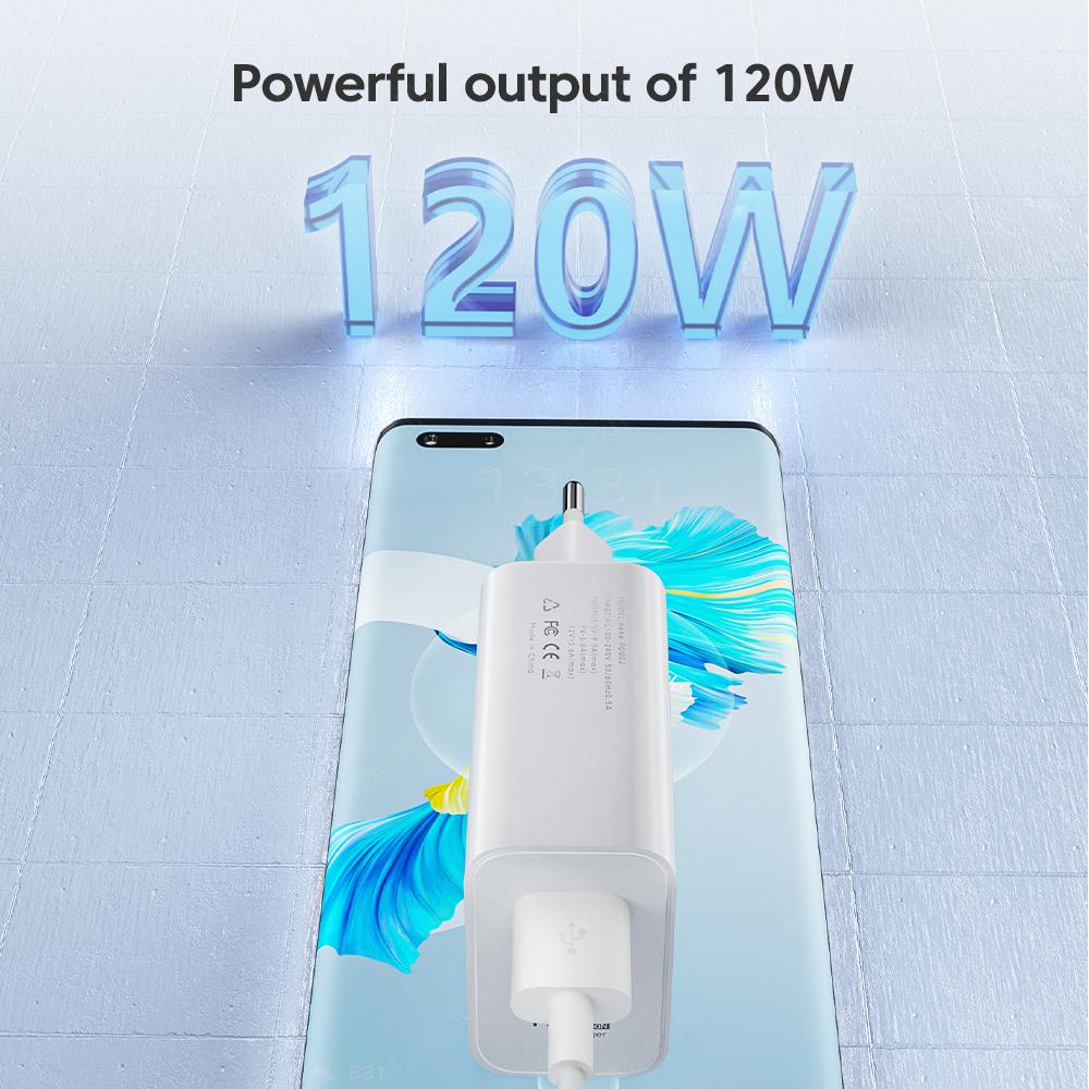USB Charger 120W GaN Fast Charging EU/US Plug Phone Charger Adapter 10A Type C Cable For iPhone Xiaomi Samsung USB Wall Charger