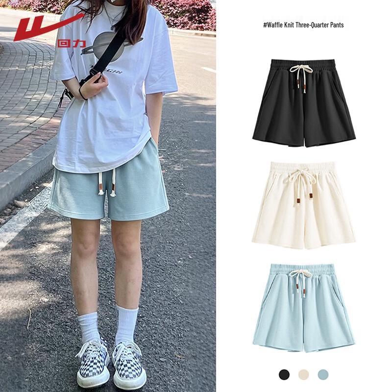 Warrior Women s Wide-Leg Casual Shorts M