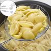 Strainer spoon Anti-scalding long handle Heat-resistant dishwasher safe Easy to clean filter