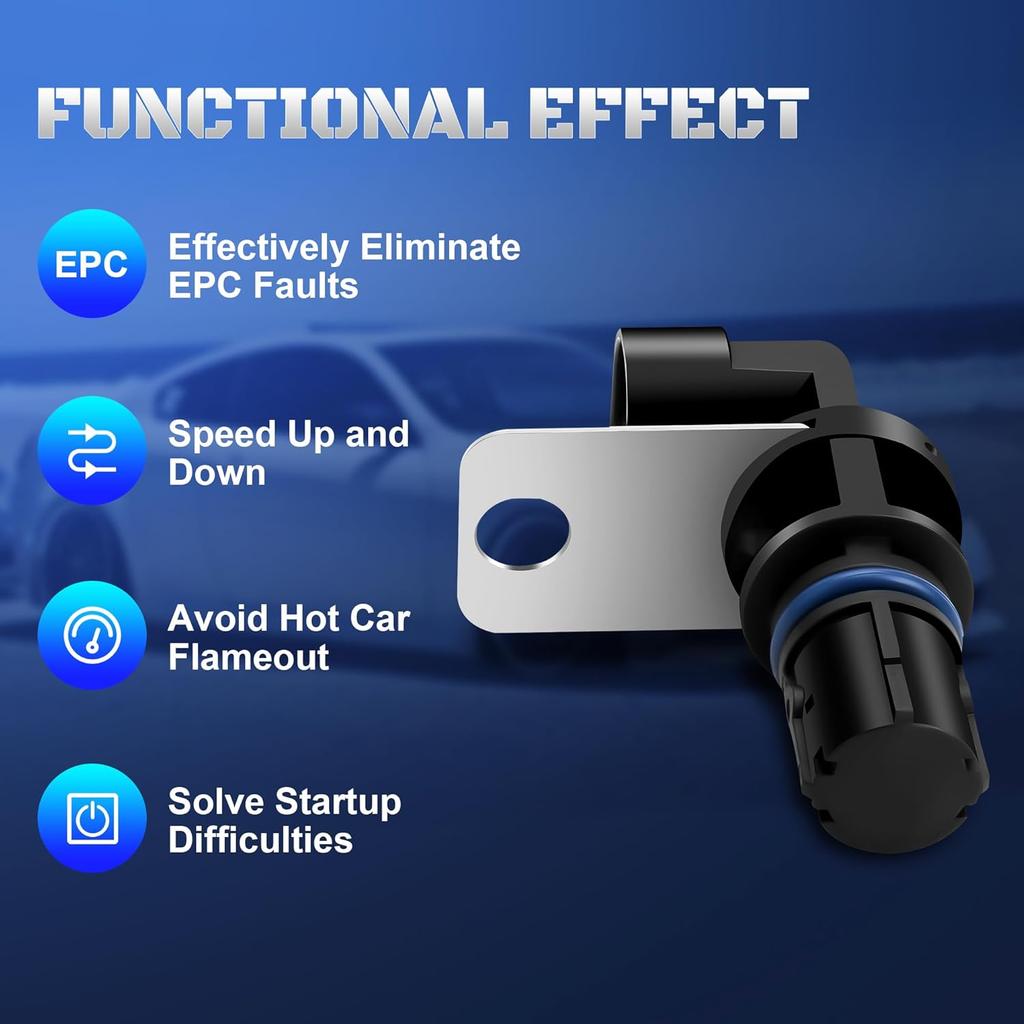Crankshaft Position Sensor Compatible with 1999-2006 Chevy Silverado 1500 Avalanche Suburban Tahoe Trailblazer Camaro GMC Sierra Envoy Yukon Savana