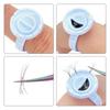 50-Pack Eyelash Glue Ring Blooming Cups for Tattooing & Beauty