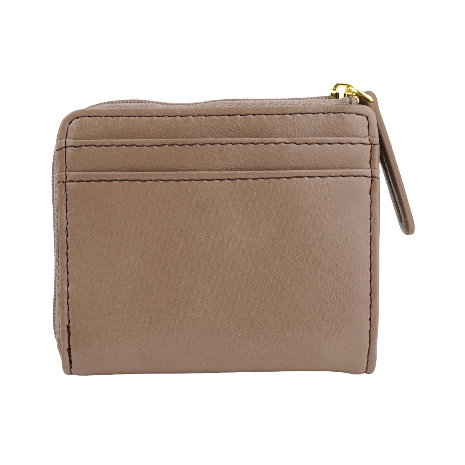 

E-mono Кошелек для монет, Чехол для проездного, L-образная молния, Многофункциональный кошелек для монет (Серо-коричневый)