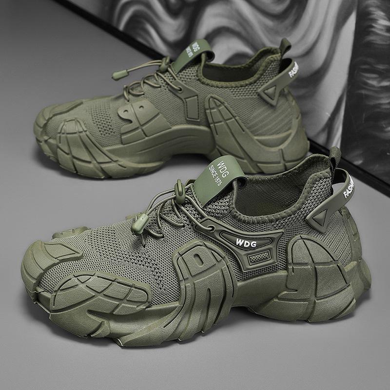 Summer Men Barefoot Sock Shoes Man Daily Breathable Casual Walking Shoes Fashion Running Sneakers Comfy Platform Tenis Shoes