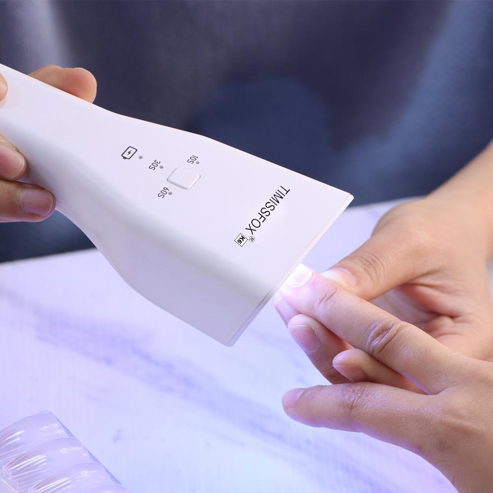 Mini UV Led Lamp Rechargeable Nail Lamp for Gel Polish Portable Nail Dryers Machine Nail UV Art Tools Gel Lamp