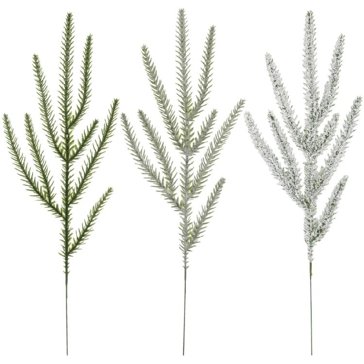 40 Count Pine Twigs Natural Looking Holiday Greeneries Portable Design Efficient Christmas Craft Supplies