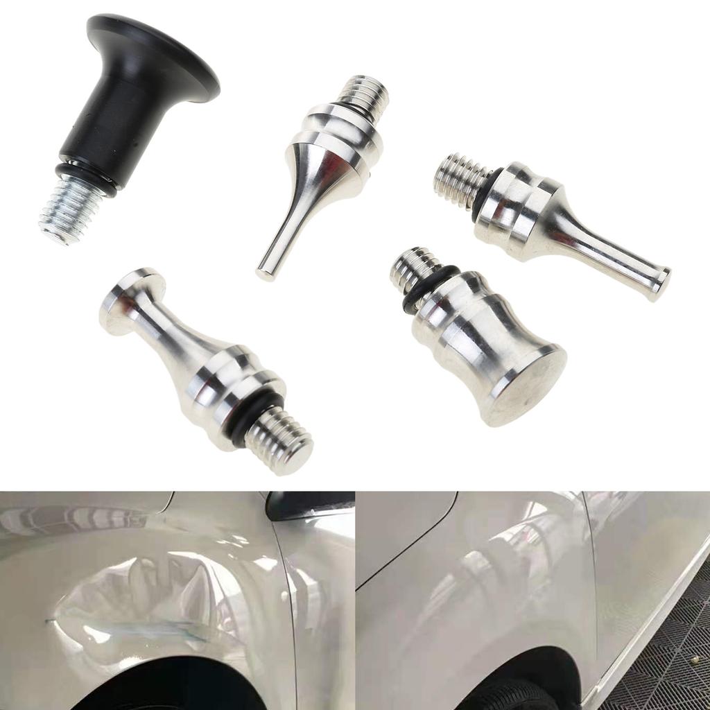 5pcs Paintless Knock Down Pen PDR-Tools Car Tap Down Body Panel Dent Removal Repair Hand Tools Auto Maintenance Part Kit