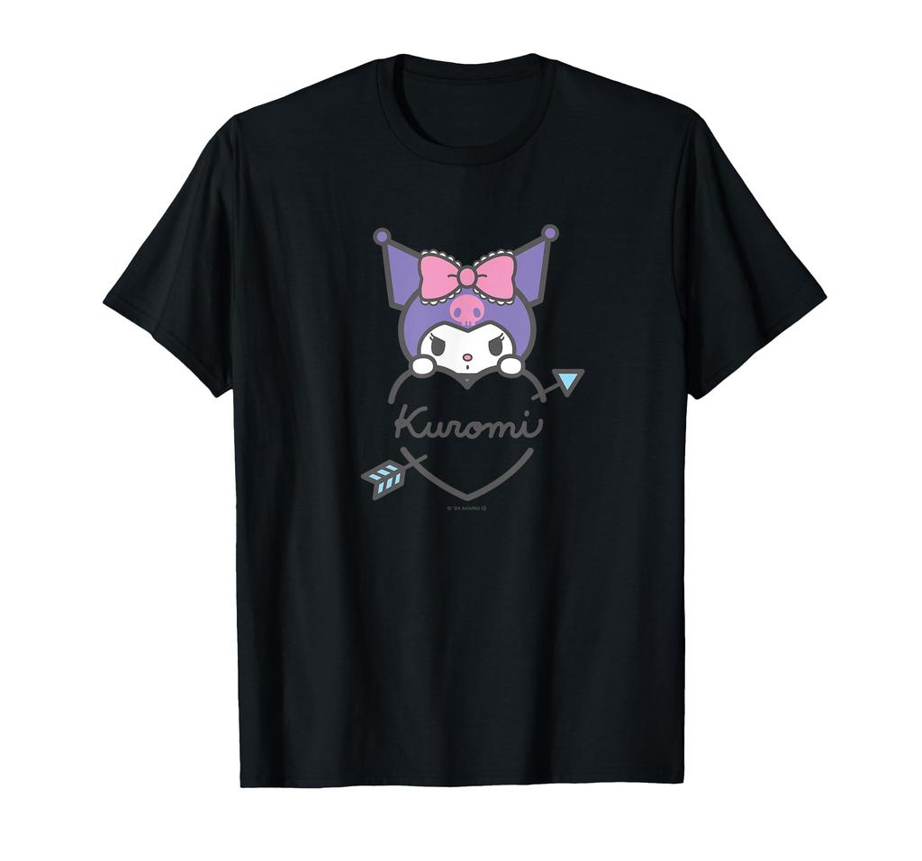 Kuromi Heart Mark T-shirt