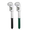 Automotive Wrench F Type 11in Multifunctional Adjustable Wide Jaw Auto Wrench for Machinery Maintenance Home Repairs