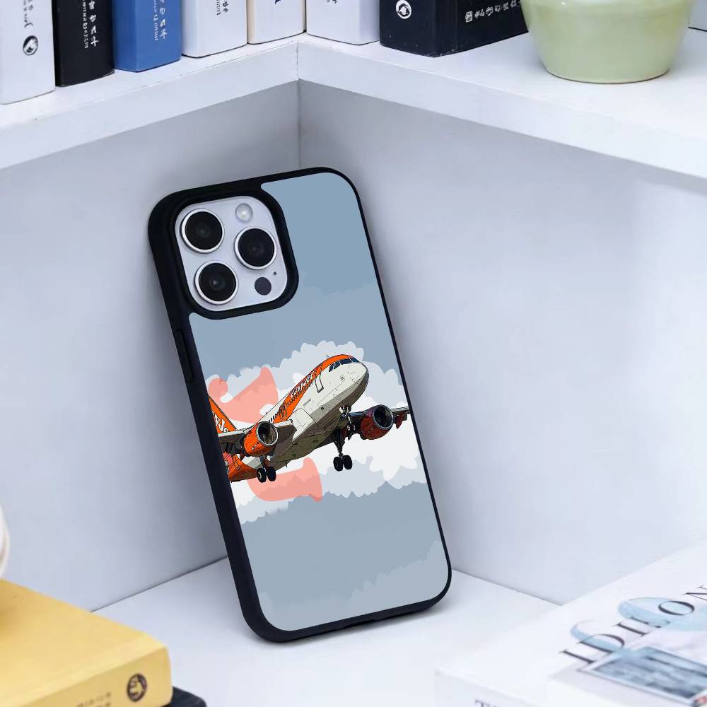 B-Graffiti Travel Airplane Pattern  Phone Case For iPhone 17,16,15,14,13,Pro,Max,Plus,Magnetic For Magsafe Wireless Charging
