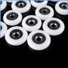 8pcs Shower Door Rollers/Runners/Spares 19/20/23/24/25/26/27mm Wheels Diameter, 5mm Hole