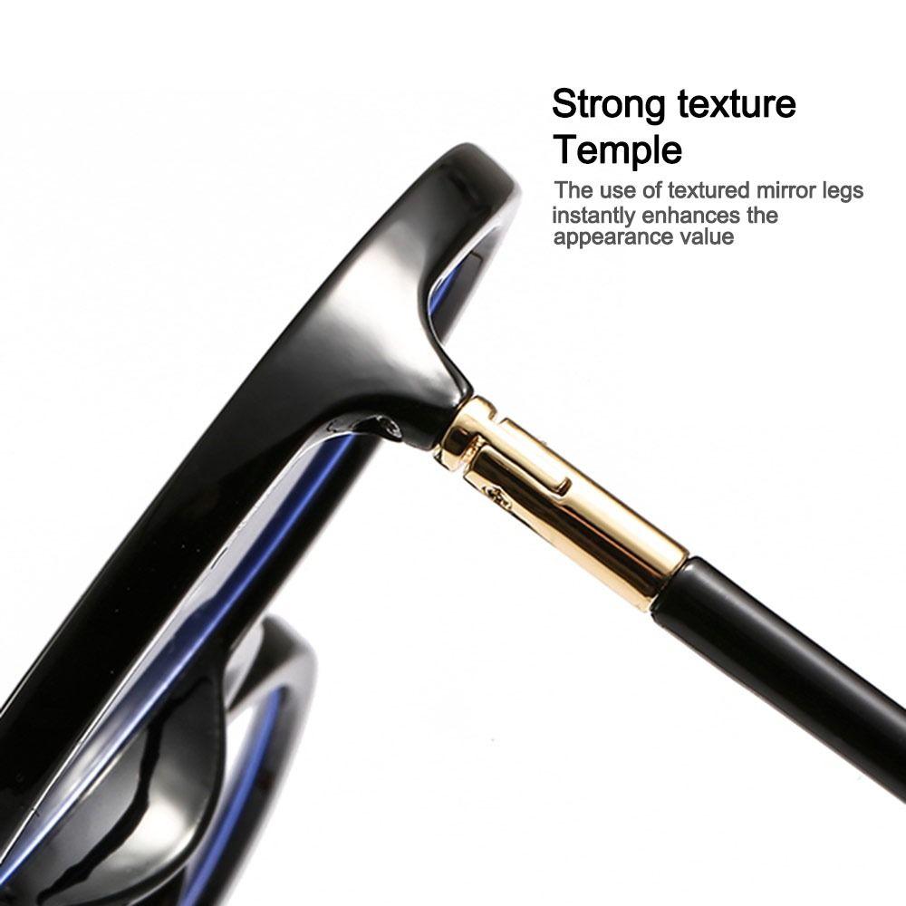 Eye Protection Eyeglasses Round Frame Women Glasses Vintage Anti-Blue Light Glasses  Women