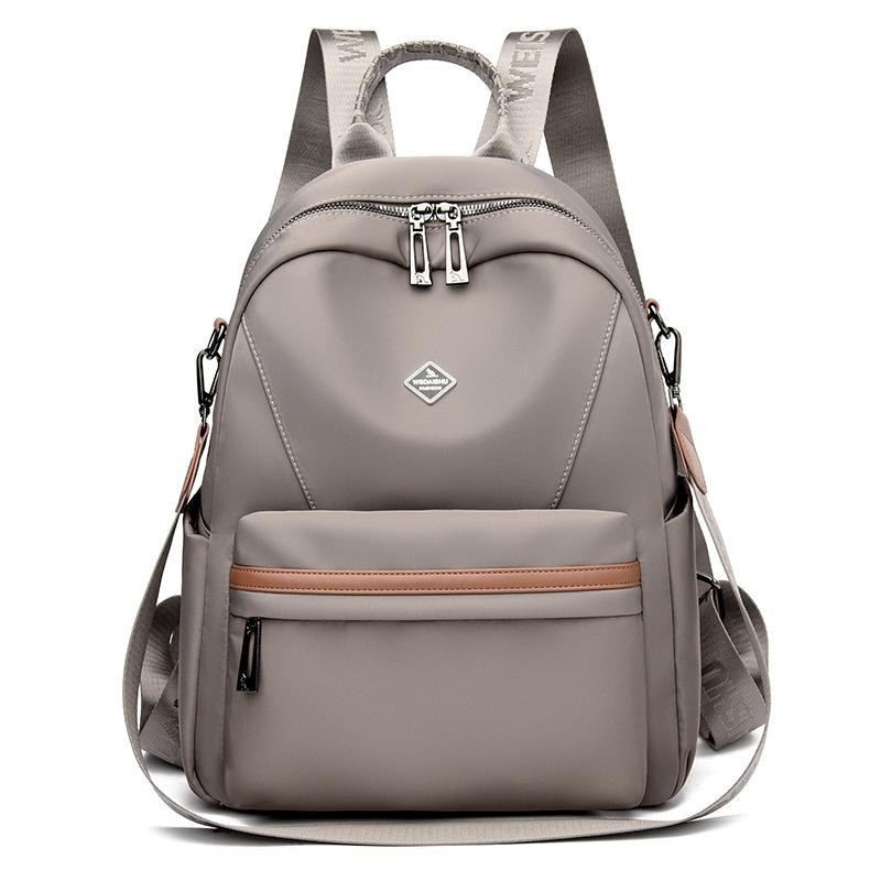 A Large-capacity, Simple Backpack for Women, A Lightweight Commuting Travel Bag