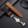 Quick Release Bracelet Leather Watch Band Vintage Cowhide Strap18mm 19mm 20mm 21mm 22mm 24mm Butterfly Buckle Wristband