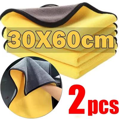Mikrofiber Araba Temizleme Havluları Araba Yıkama Kurutma Bezi Etek Ucu Mikrofiber Havlu Bakım Yıkama Bezi Araba Detaylandırma Aksesuarları