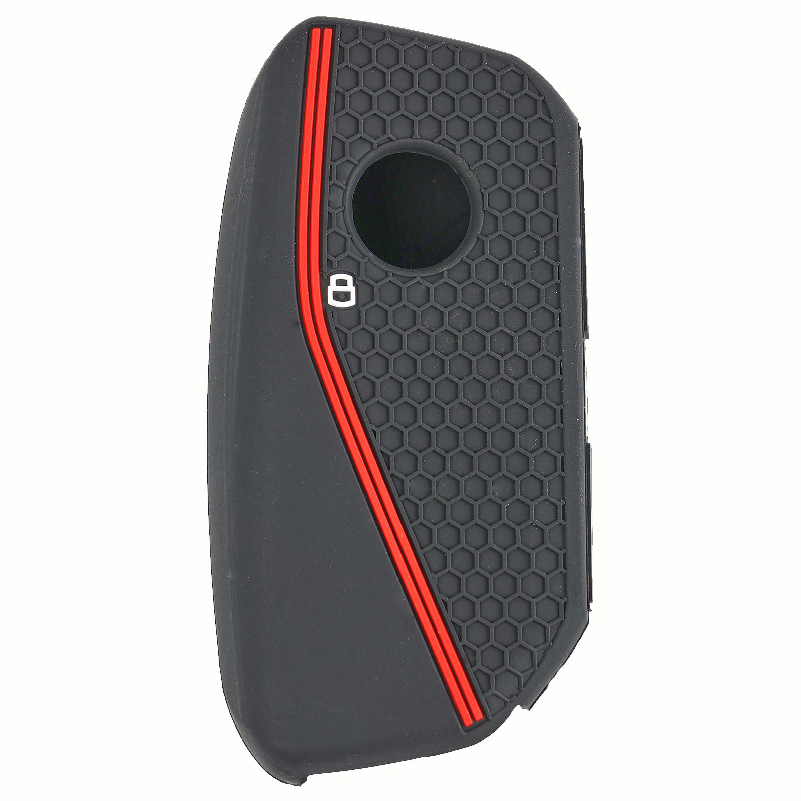 

Силиконовый чехол для ключей, защитный чехол с 3 кнопками, интерьерный стиль, брелок из цинкового сплава для BMW Ix I4 2 3 4 5 X3 X5 2021 2022 2023 чёрный