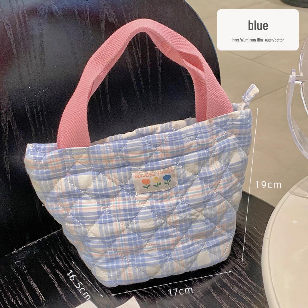 Large Capacity Insulated Lunch Bag for Students and Office Workers – Thickened Aluminum Foil Handbag