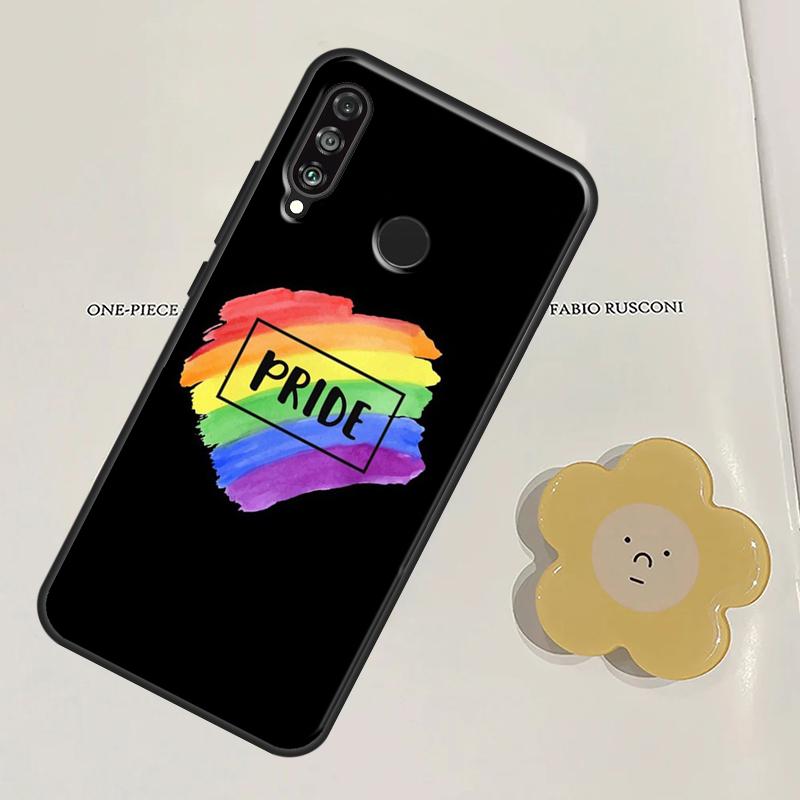 Gay Pride Flag For Huawei Nova Y60 Y70 Y90 Y61 Y91 3i 7i 8i 11i Nova 11 9 10 SE P20 P40 Lite P30 Pro Case