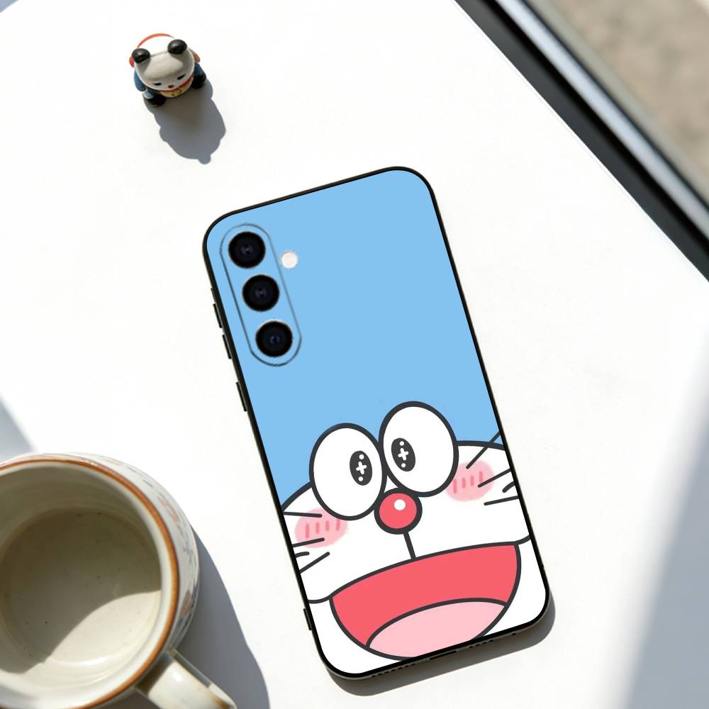 Doraemon Phone Case Soft black For Samsung Galaxy A73,A72,A71,A70,A53,A52,A51