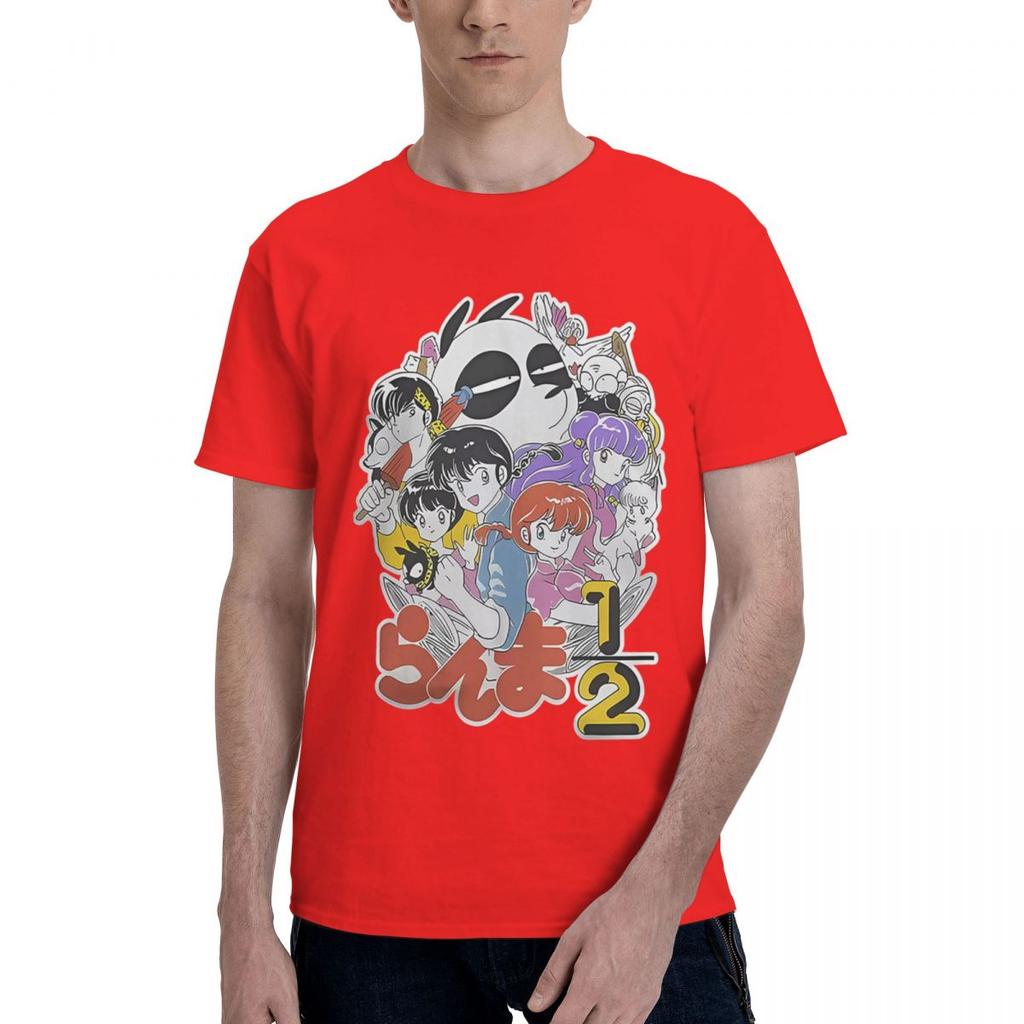 Japanese Comedy Anime 100 Cotton Casual Breathable Confortable Men Top High End Mens Clothing T Shirt Men