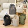 Schoolbag American retro backpack large capacity junior high school students high school students simple backpack new Korean version casual versatile