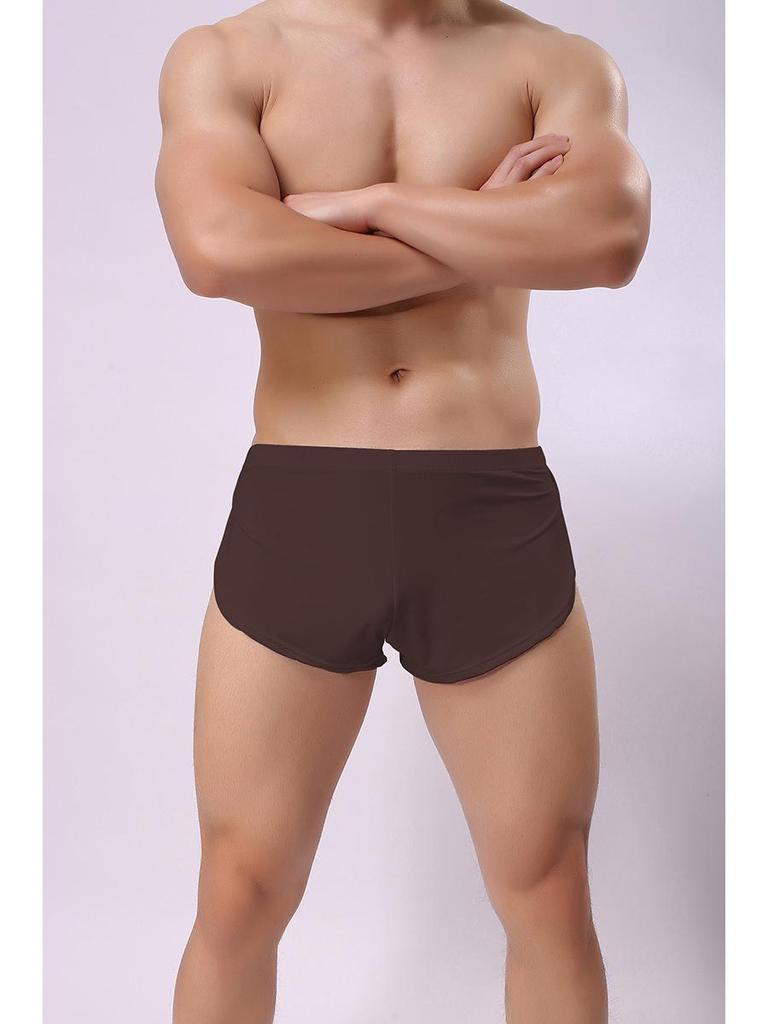 Sous-vêtements Sexy Respirants pour Homme - Sous-vêtements Jeunes Confortables, Couleur Unie