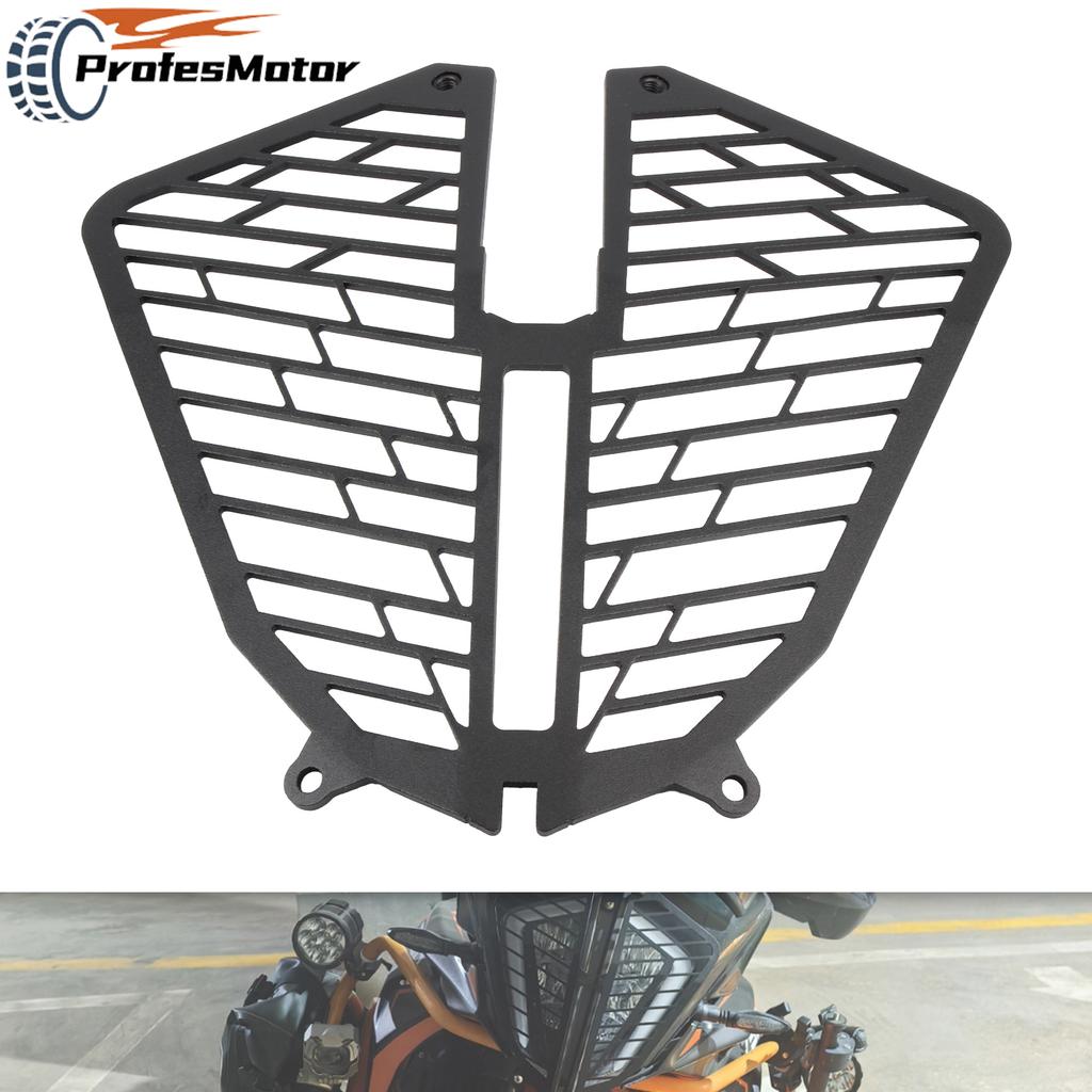 For KTM Motorcycle Headlight Guard Head Light Lamp Protector Cover 390 790 890 Adventure ADV S R 2019-2023 2024 DirtBike Parts