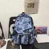 Zaino Graffiti Studente Universitario Grande Capacità Zaino Scolastico Maschile Studente Scuola Media Superiore Zaino di Tendenza ins Zaino Trendy Cool Versatile