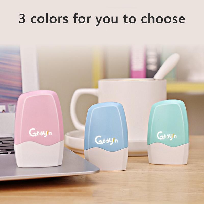 Razítko s válečkem Špinavý kód Bezpečnostní razítko Samobarvicí Ochrana proti krádeži identity