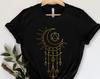 DND shirt women, D&D Shirt woman, Dungeons and Dragons shirt, Rpg shirt, dnd gift, Board game shirt, DND Moon Dice, DND Moon