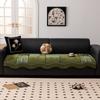 Simple Retro Sofa Cushion  New Four-Season Universal Irregular Premium Leather Sofa Seat Cushion Fixed Non-Slip