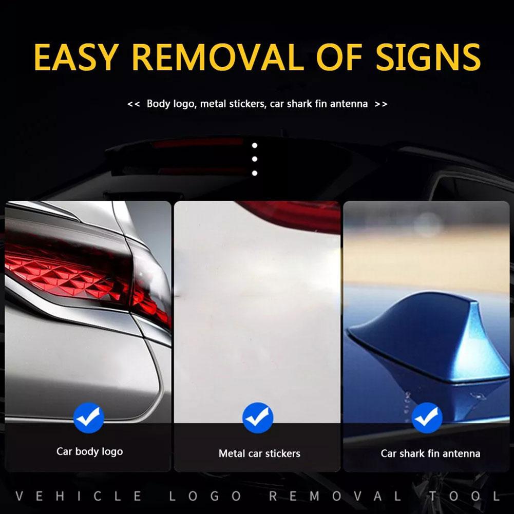 Car Scraper Lettering Adhesive Badge Emblem Decal Removal Remover EW Kit N Tool 60ml H1H6