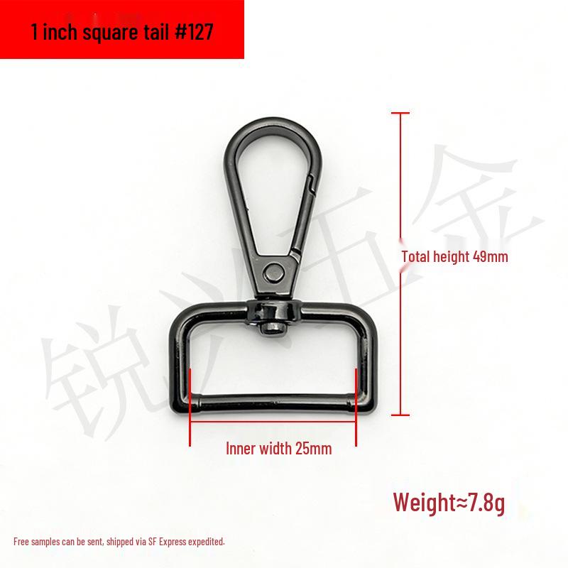 Zinc Alloy Metal Dog Leash Buckle and Luggage Strap Hook