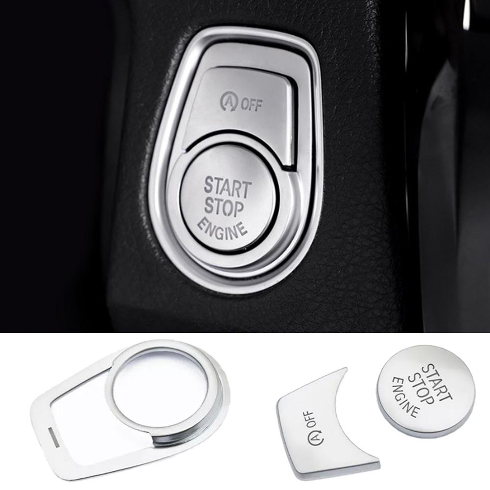 Engine Start Stop Cover Button Cover Trim Car Engine Start Stop Button