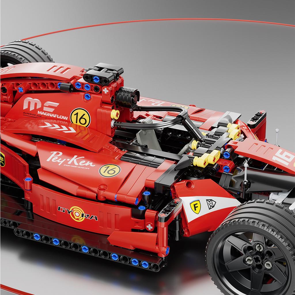 ToylinX F1 RC Závodní auta 1163 ks Stavebnice MOC Dálkově ovládané Stavební bloky Auto Cool Sběratelské Modely Aut Stavebnice Hračky